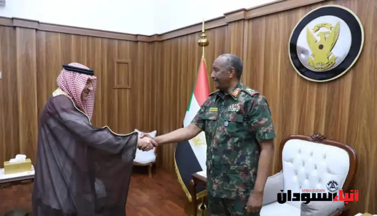 البرهان يستقبل نائب وزير الخارجية السعودي اليوم